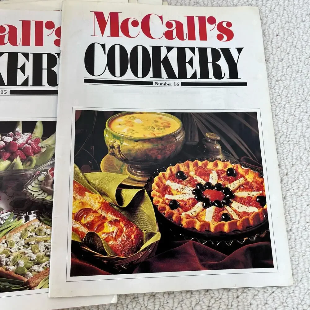 McCall's Cookery Magazine Issues 1-16 1983-85 Recipes & Homemaking Vintage